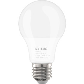 RLL 403 A60 E27 bulb 9W WW RETLUX