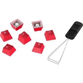 Rubber Keycaps - Red (US Layout) HYPERX