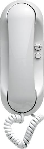 Domácí telefon Tesla ESO 4+n s elektronickým vyzv. bílý (nahrazuje 4FP 210 37)