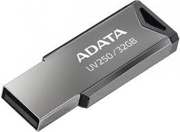 Flashdisk Adata UV250 32GB, USB 2.0, kovová