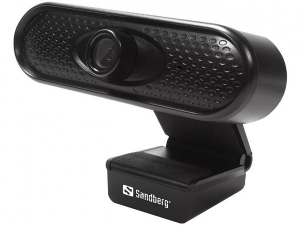 Webkamera Sandberg USB Webcam 1080P HD, černá