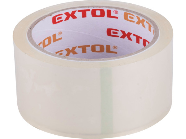 Extol Premium 8856322 páska lepicí tichá, transparentní, 48mm x 40m tl.0,046mm, PP/akryl lepidlo